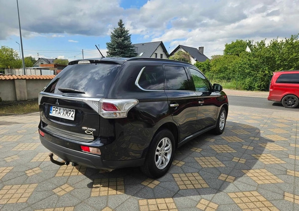 Mitsubishi Outlander cena 61400 przebieg: 173000, rok produkcji 2014 z Rawicz małe 232